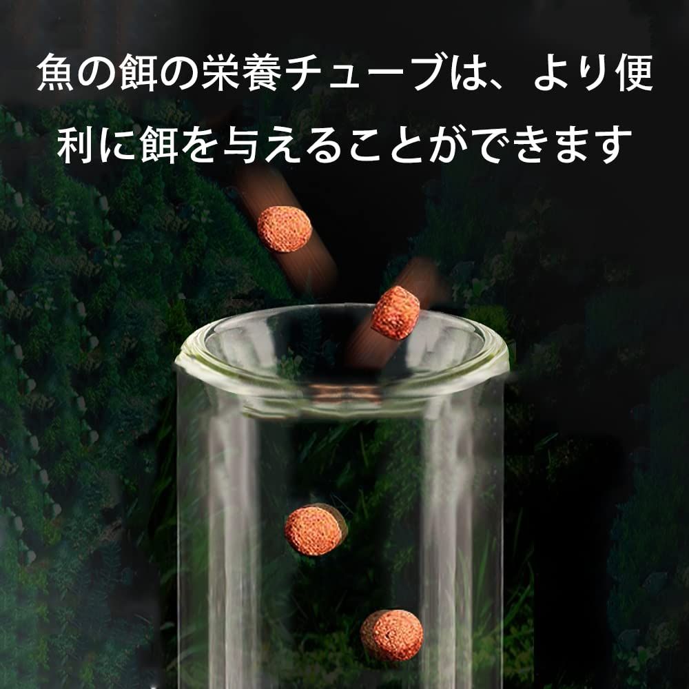大人気】WanFengXue 給餌皿 水槽セット エビ餌 トレイ チューブ 透明
