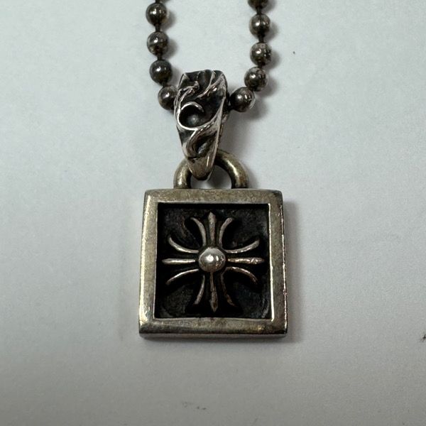#112【最終値引き】【あんしん鑑定済み】フレームドCHプラス CHROME HEARTS クロムハーツ 22K FRAMED CH PLUS P D フレームド