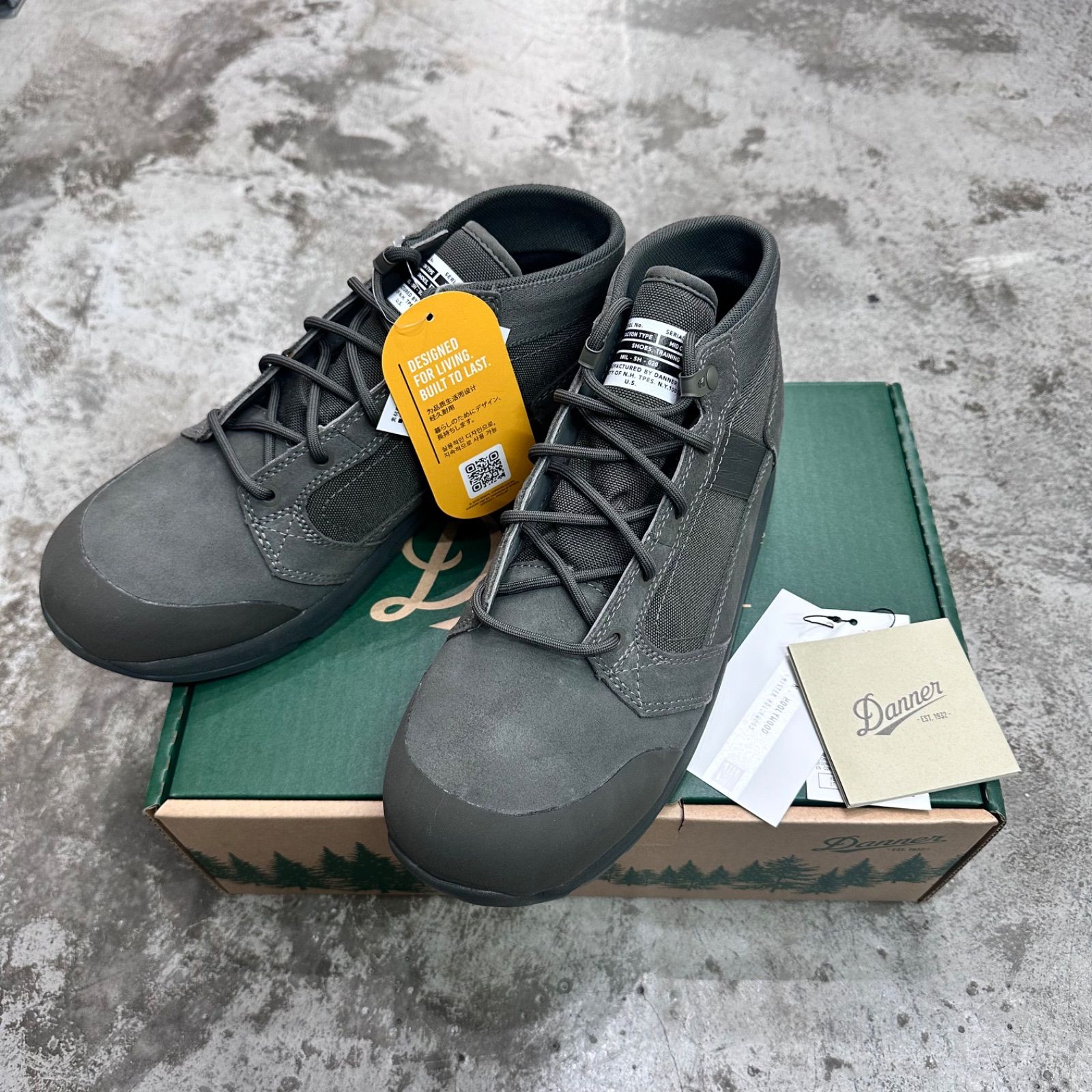 N.HOOLYWOOD × Danner / TRAINING SHOES/トレッキングブーツ/26cm/GRY/D620510 未使用品 Danner × N.HOOLYWOOD TRAINING SHOES トレッキングブーツ