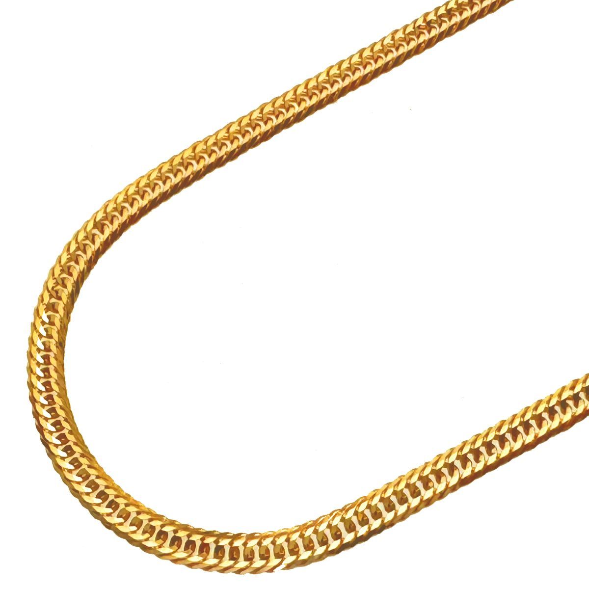 喜平 ネックレス 18金 トリプル 12面 45 cm 5.5 g 造幣局検定マーク K 18 ゴールド チェーン