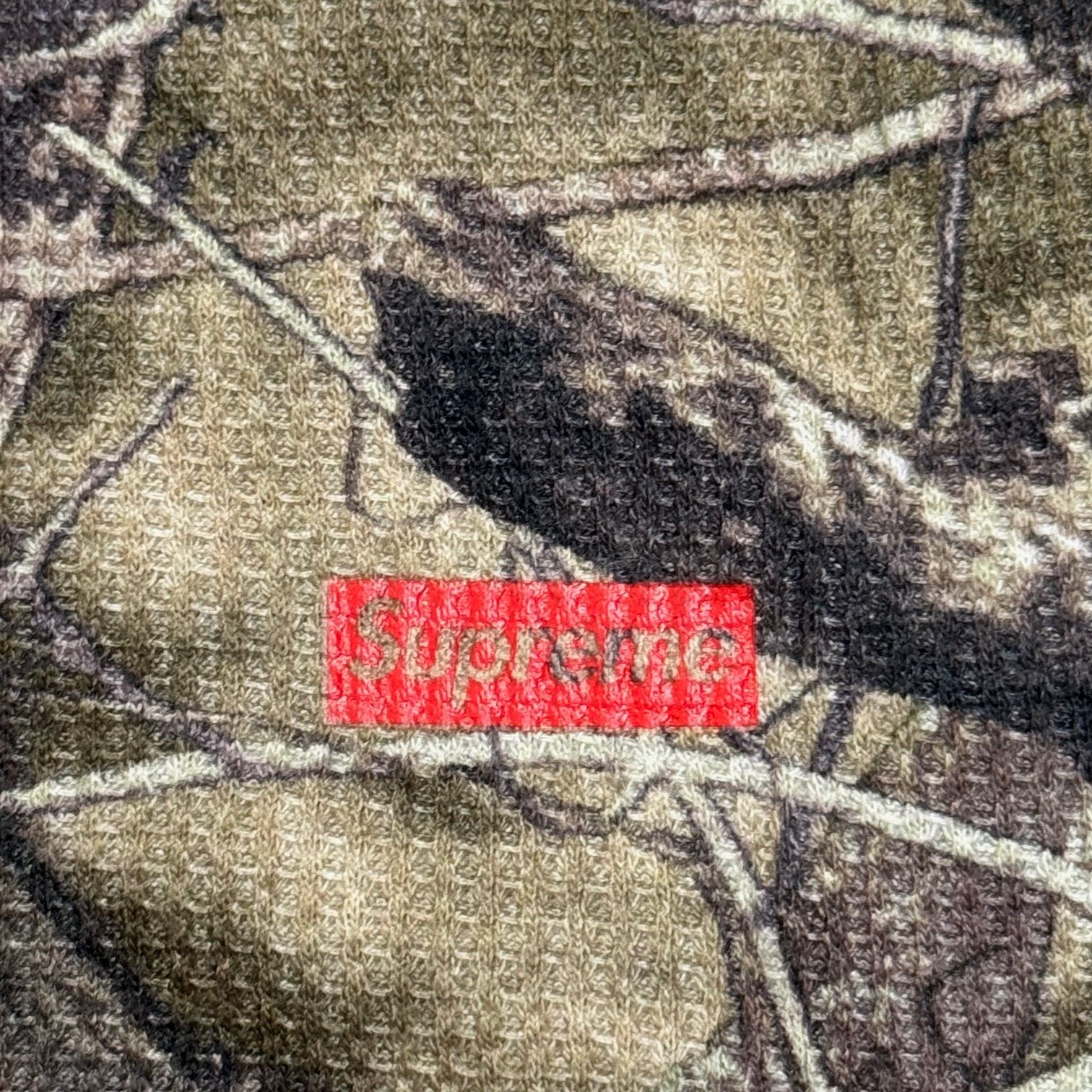 Supreme × Hanes 24SS Bones Thermal Crew ボーンズサーマルクルー