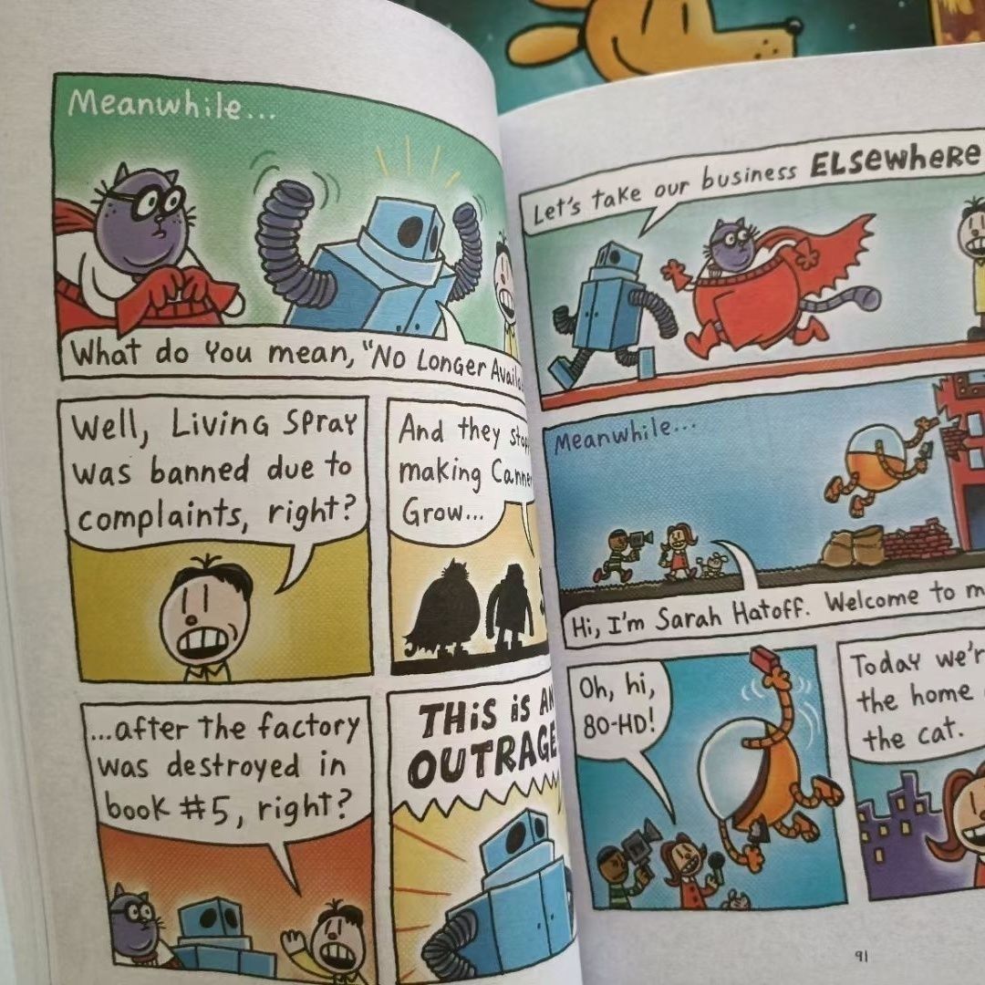 DogMan ドッグマン　17巻セット　マイヤペン対応　音源おまけ付き　英語漫画 DogMan ドッグマン 17巻セット マイヤペン対応 音源おまけ付き