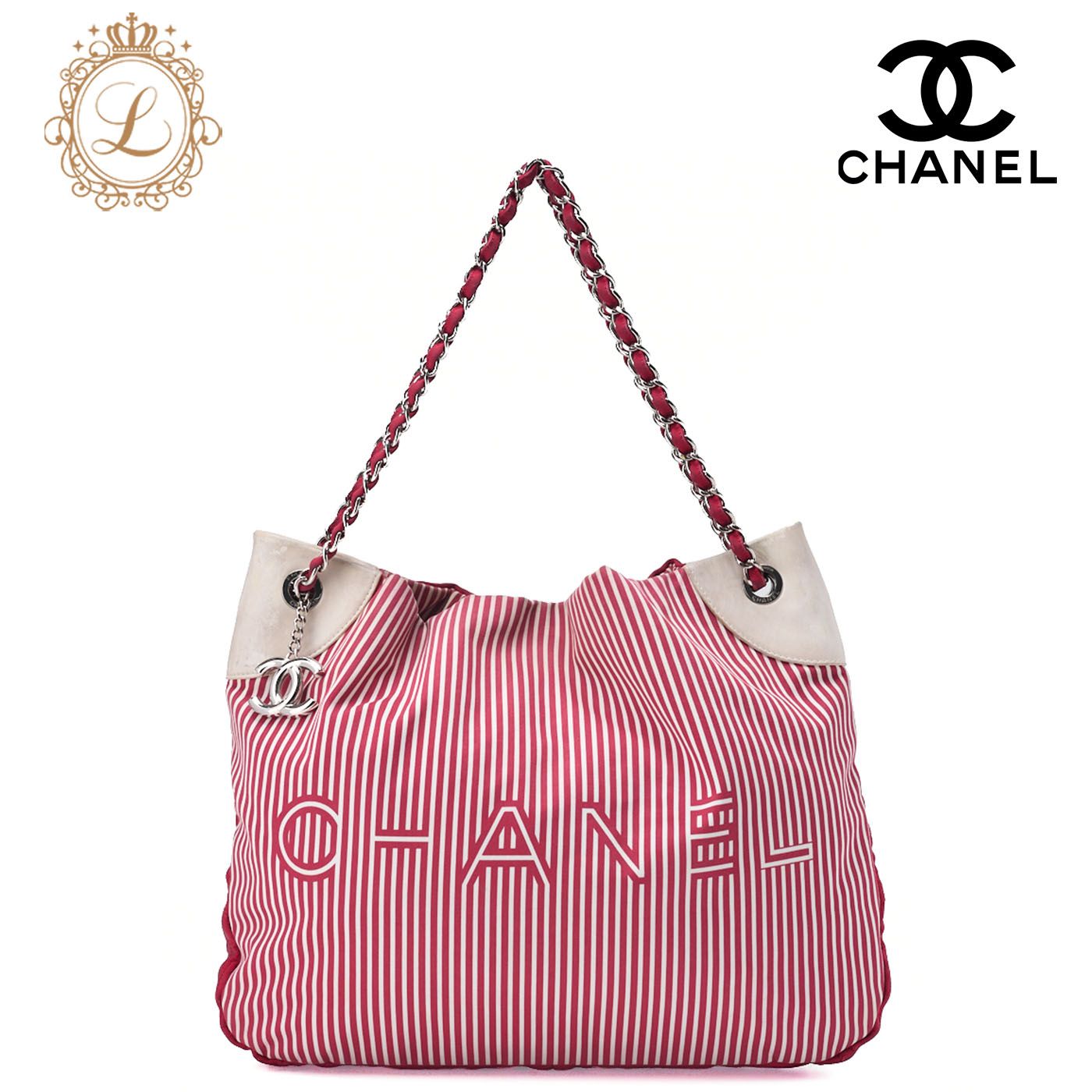 CHANEL シャネル チェーンショルダーバッグ ココチャーム付き