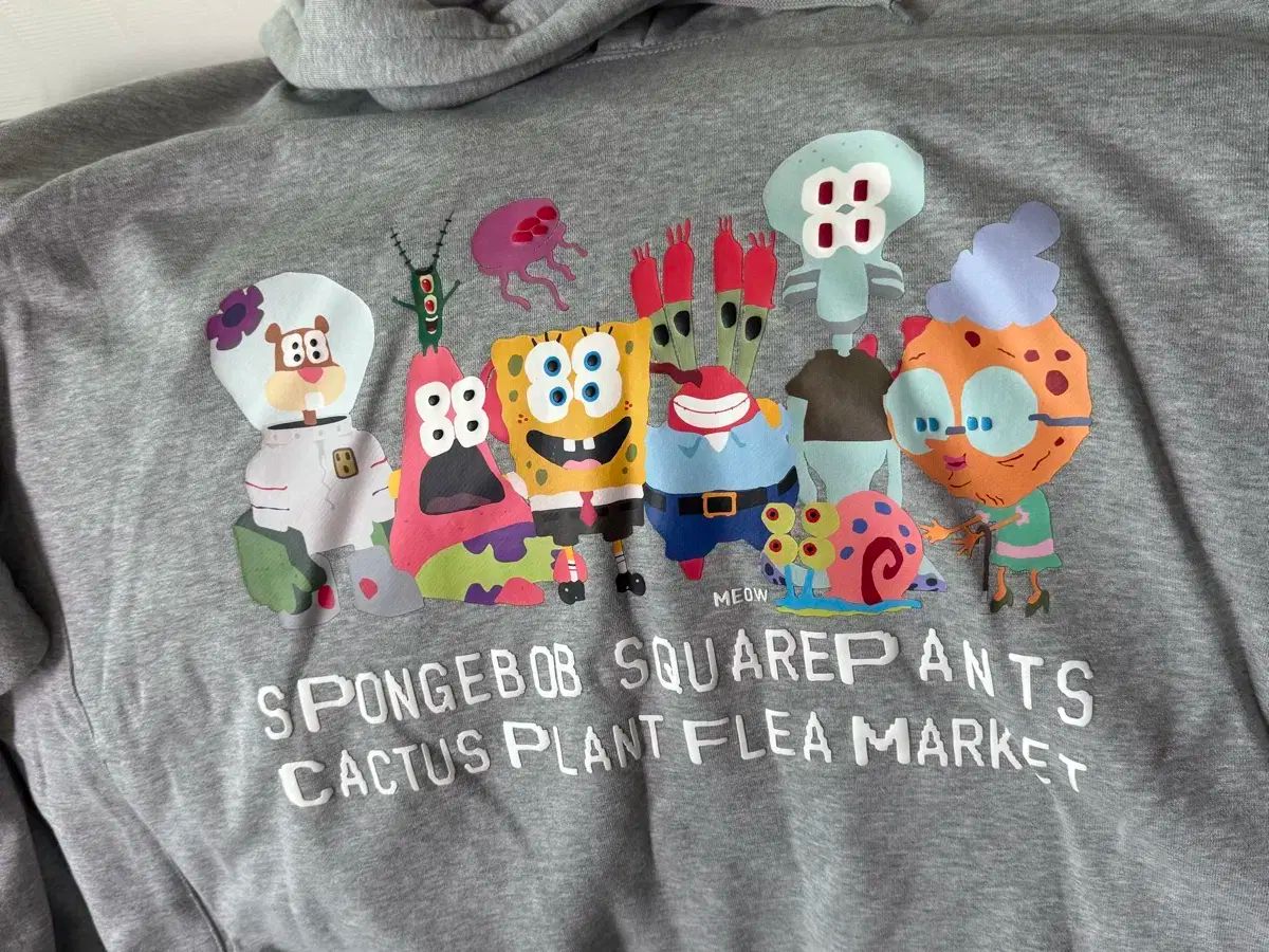 4XL ユニクロ スポンジボブ cpfm フード