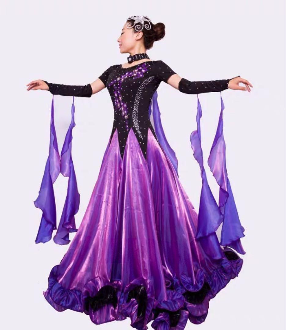 高級感溢れる個性派スタンダードドレス✨ダンスパーティーやデモ