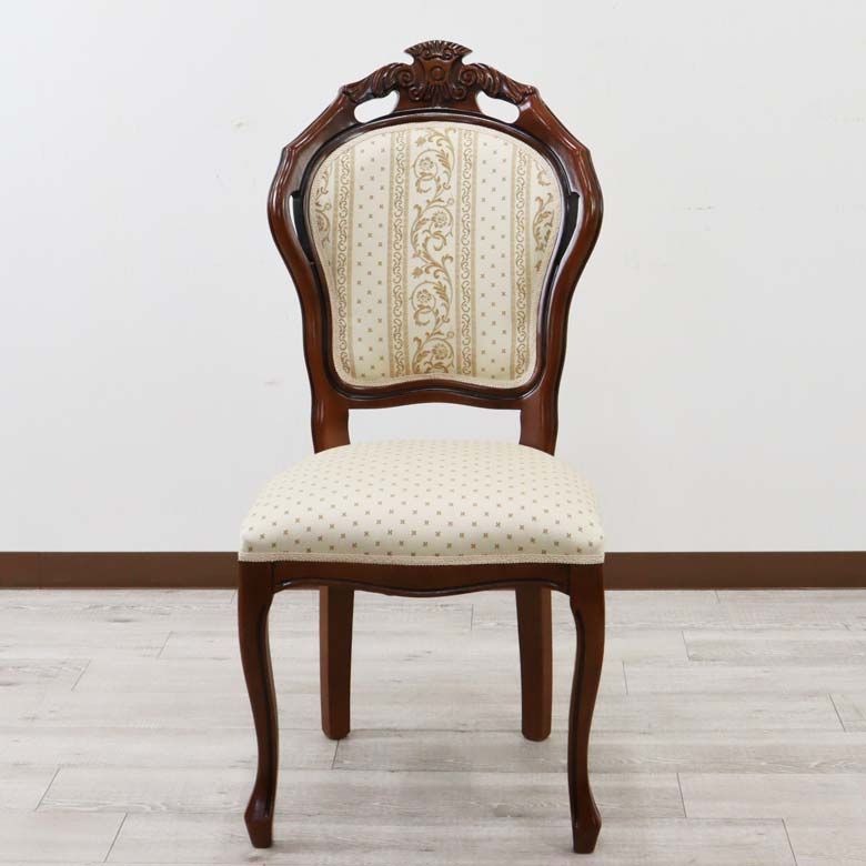 イタリア ダイニングチェア ベージュ 木製 完成品 高級 CHIC-BEIGE イタリア ダイニングチェア ベージュ 木製 完成品 高級 CHIC-BEIGE
