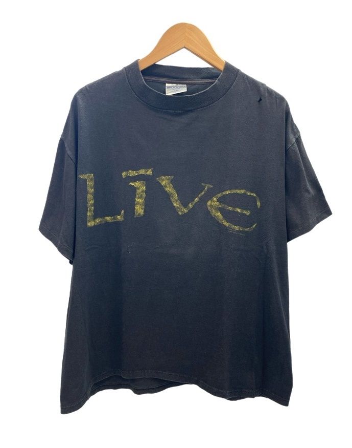 バンド band 90s 1992 LIVE ライブ Mental Jewelry メンタルジュエリー バンドTシャツ US古着 黒 Vintage ヴィンテージ XL Tシャツ ブラック LLサイズ 101MT-2981