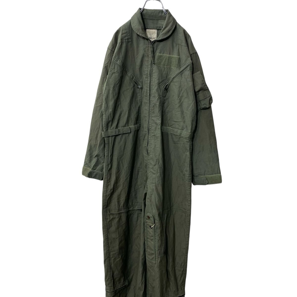 U.S.ARMY フライヤーズカバーオール W40 L～ オリーブ 米軍 ミリタリー 