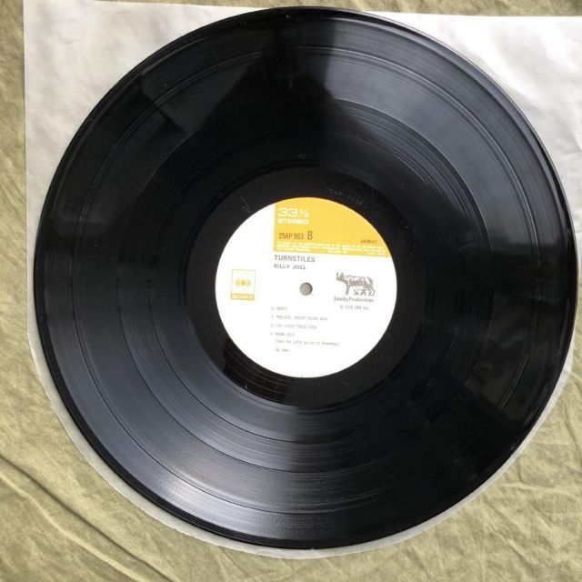 美盤 美ジャケ 1978年 国内盤 ビリー・ジョエル Billy Joel LPレコード