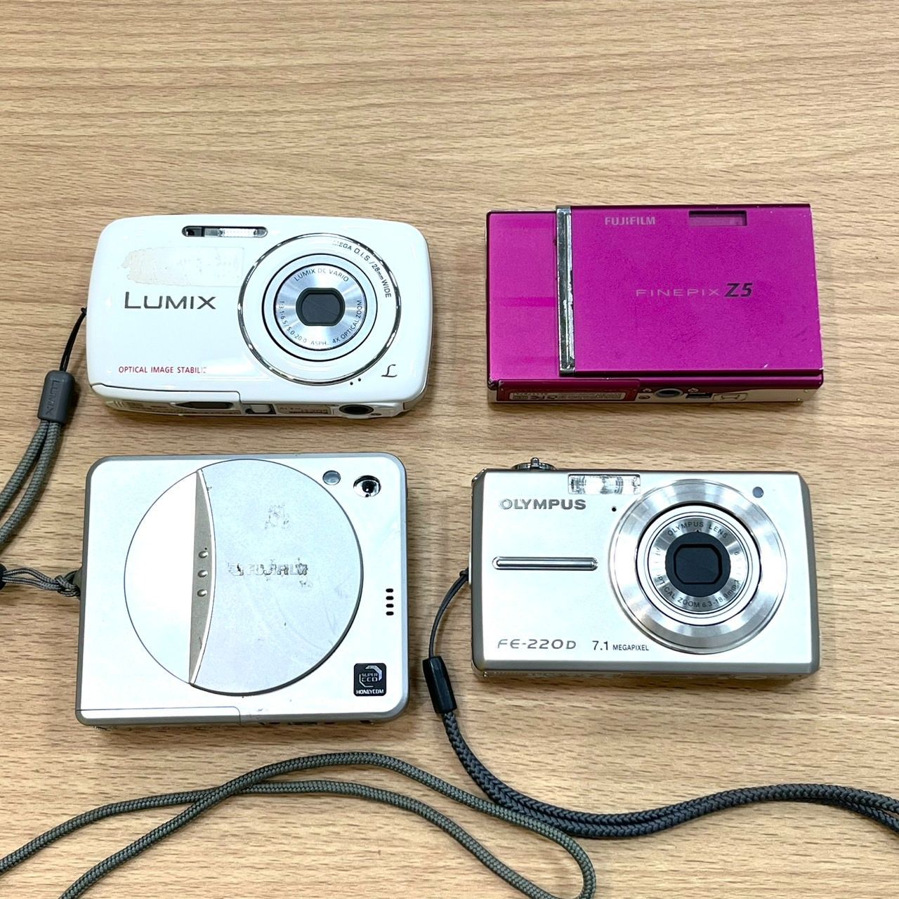 EL5】ジャンク デジカメ 4点セット 部品取り用 富士フイルム