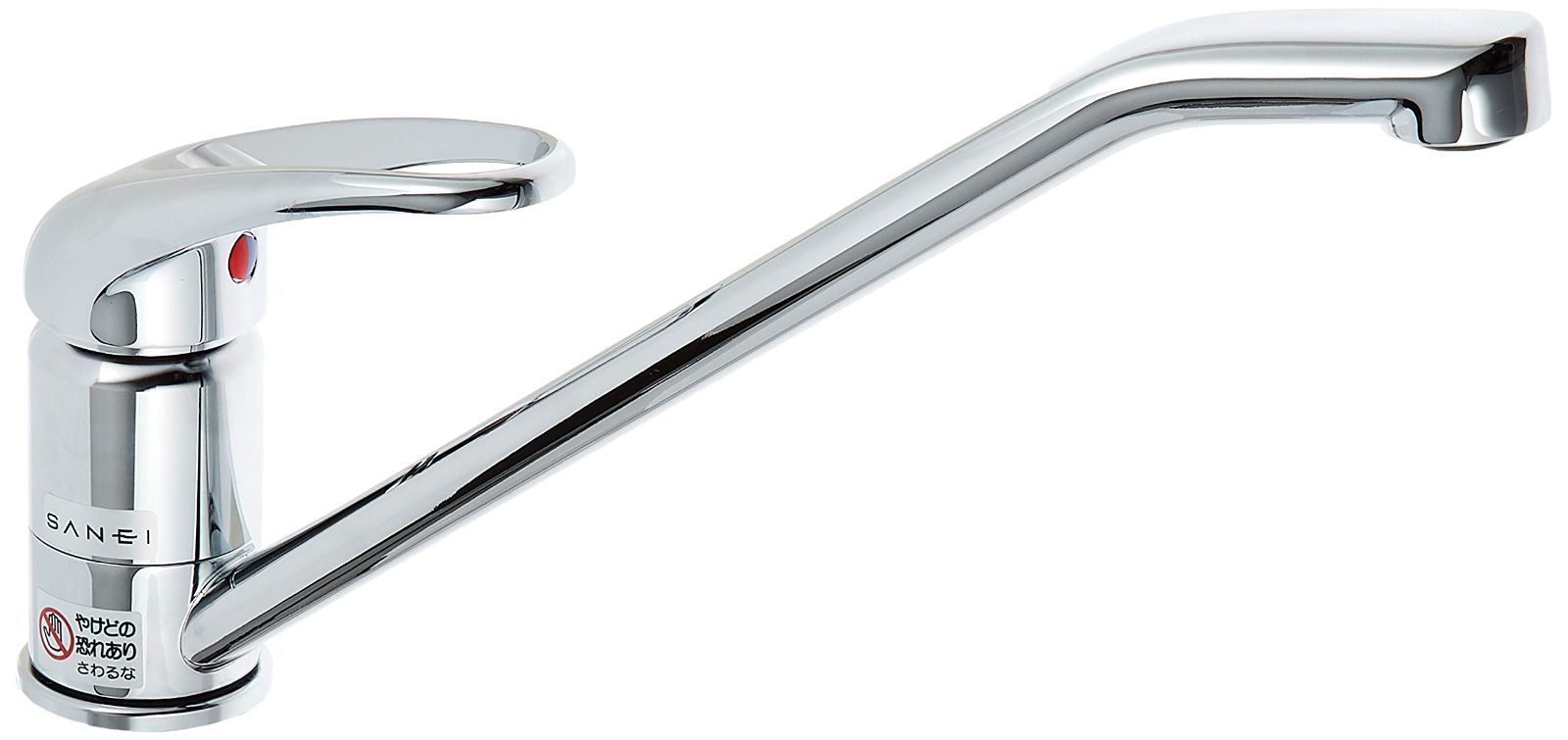 SANEI サンエイ シングルワンホール混合栓 キッチン用 泡沫吐水 取付けはボルト式 K87110JV-13