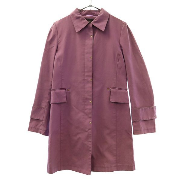 【超美品】TOMORROW LAND トゥモローランドトレンチコート トゥモローランドステンカラートレンチコート38 レディース