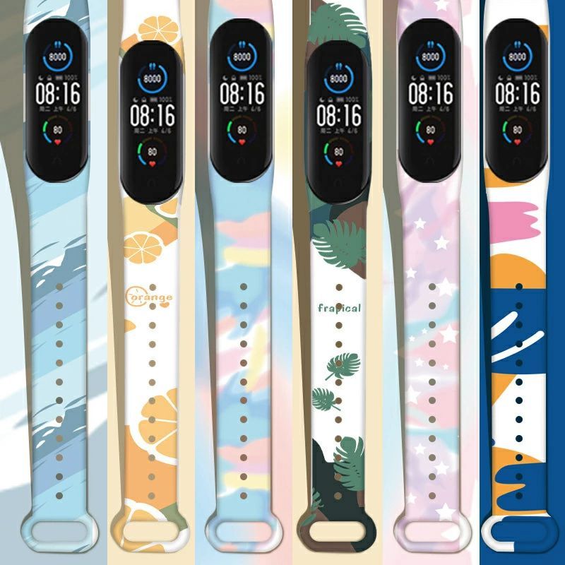 iaomi Mi band シャオミ ミバンド 7 6 5 4 3 対応 交換用 カモフラージュ 模様 バンド スマートウォッチ 交換ベルト 小米 Mi  Fit 時計ベルト リストバンド 替え スポーツ アウトドア メンズ レディース 誕生日 記念日 - メルカリ