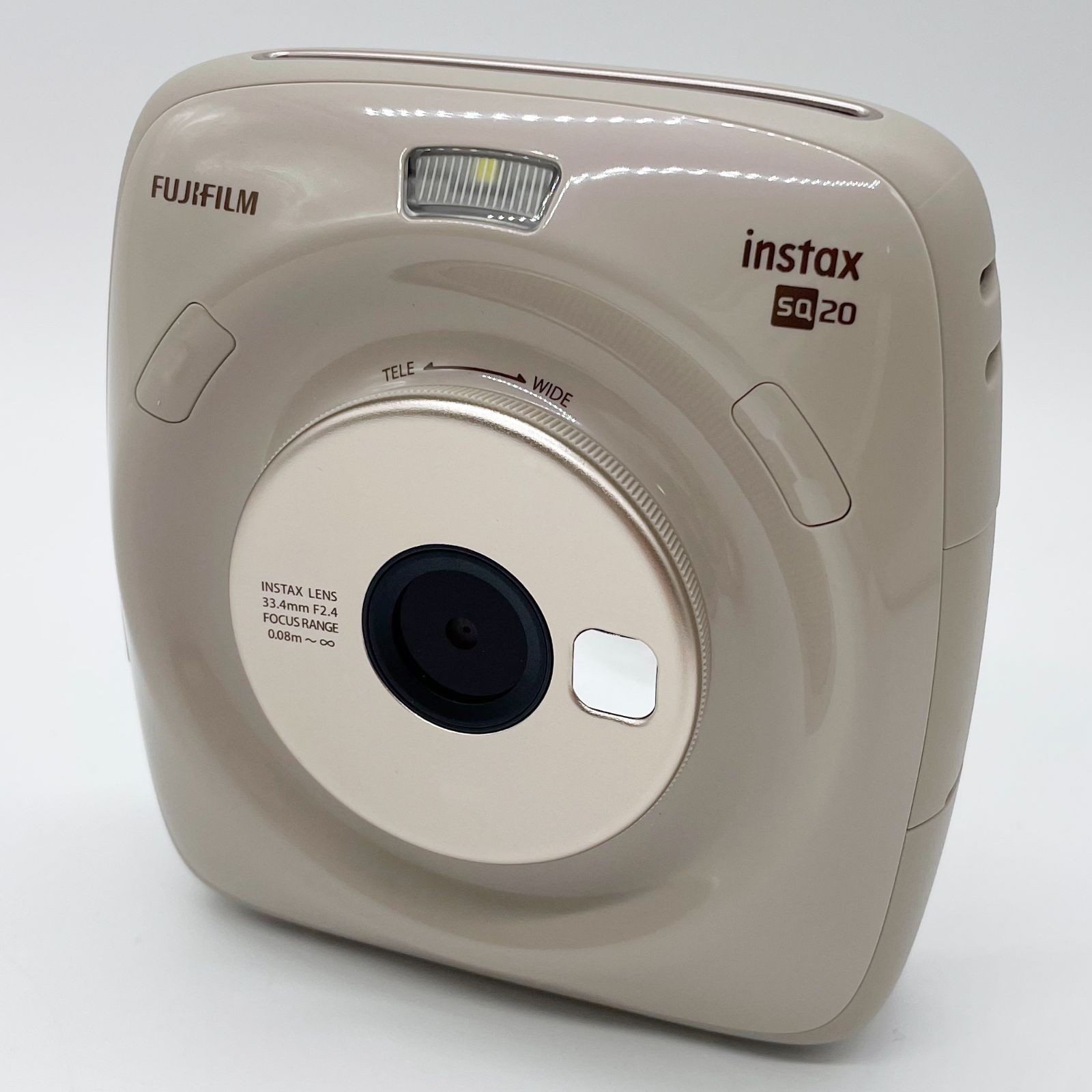 フジフイルム インスタントカメラ instax SQUARE SQ 20 チェキ ベージュ