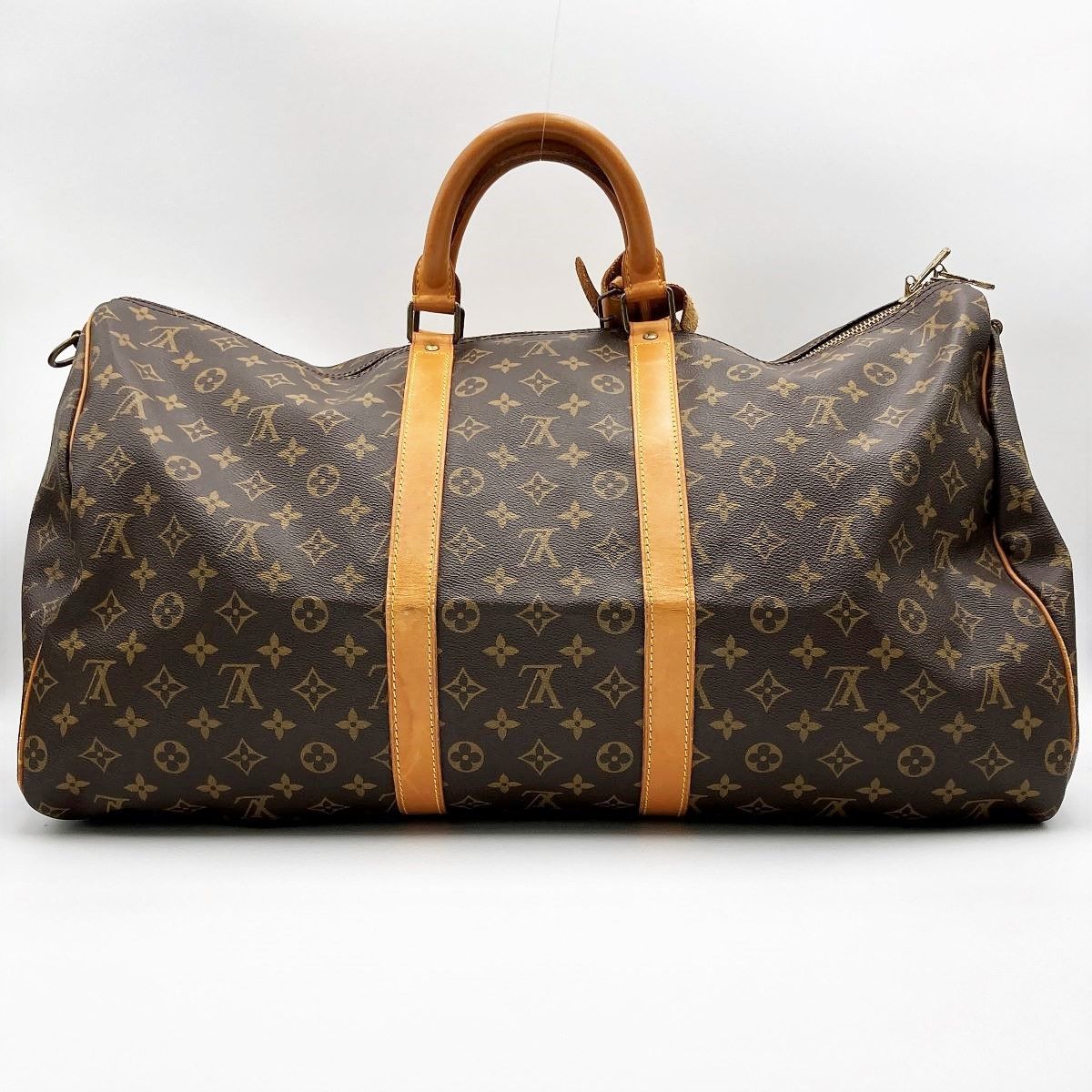 セール LOUIS VUITTON ルイ・ヴィトン キーポル・バンドリエール55