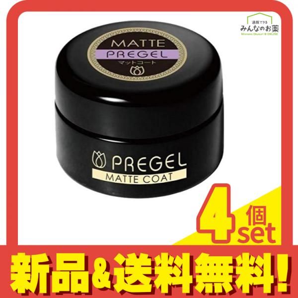 PREGEL(プリジェル) マットコート 4g 4個セット まとめ売り