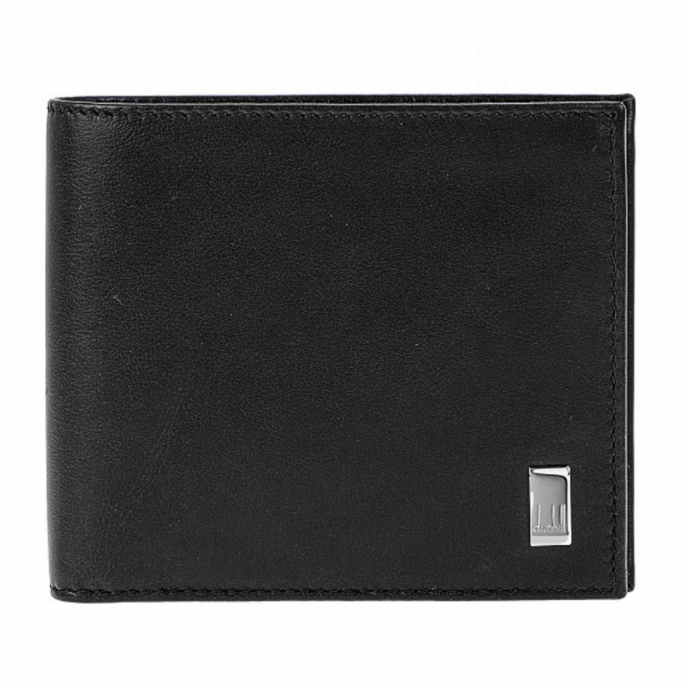 ダンヒル DUNHILL 二つ折り財布 サイドカー SIDECAR 19F2F32AT001 QD3070A ブラック おしゃれ 人気 ブランド 高級 誕生日 記念 プレゼント ギフト 送料無料