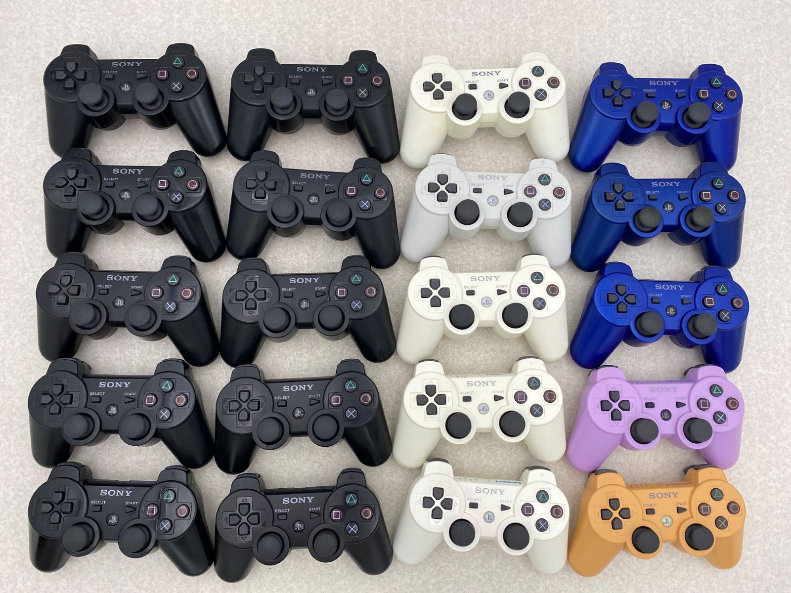 SONY プレイステーション3 コントローラー SIXAXIS DualShock 3 ジャンクまとめ40点