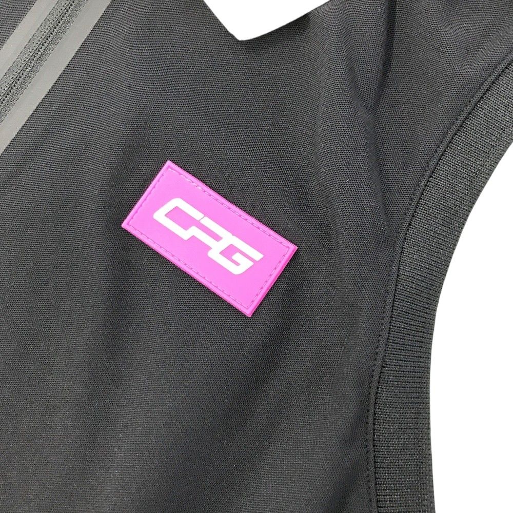 サイズ：L CPG GOLF シーピージーゴルフ ノースリーブ ジップ