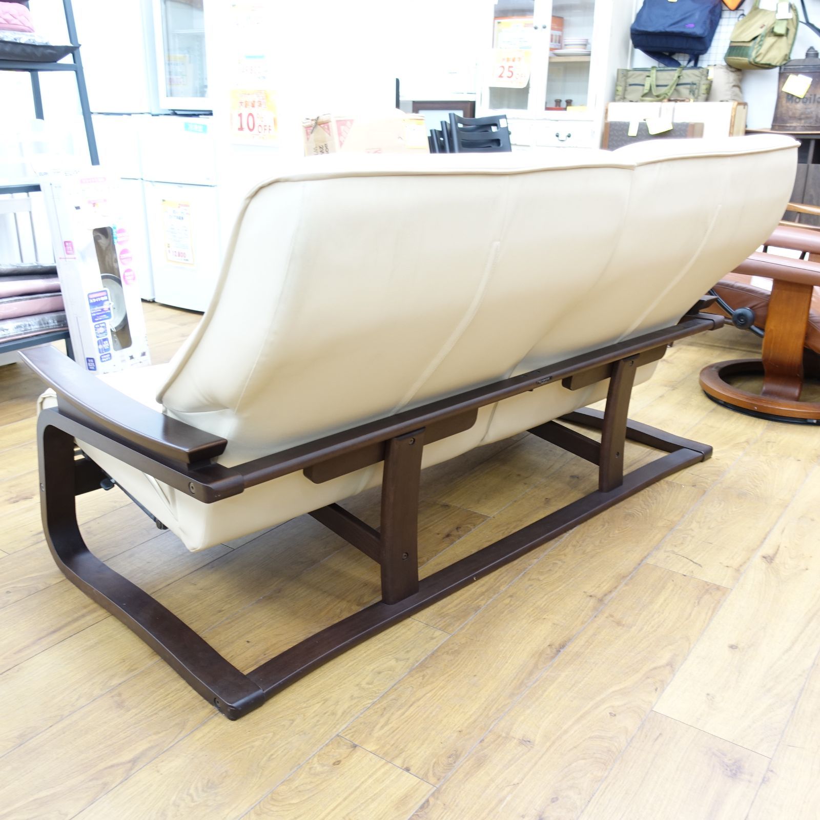 冨士ファニチア / 2人掛け本革リクライニングソファ 本革 国産家具 本州送料無料 富士ファニチャー リクライニング ソファ 2人掛け