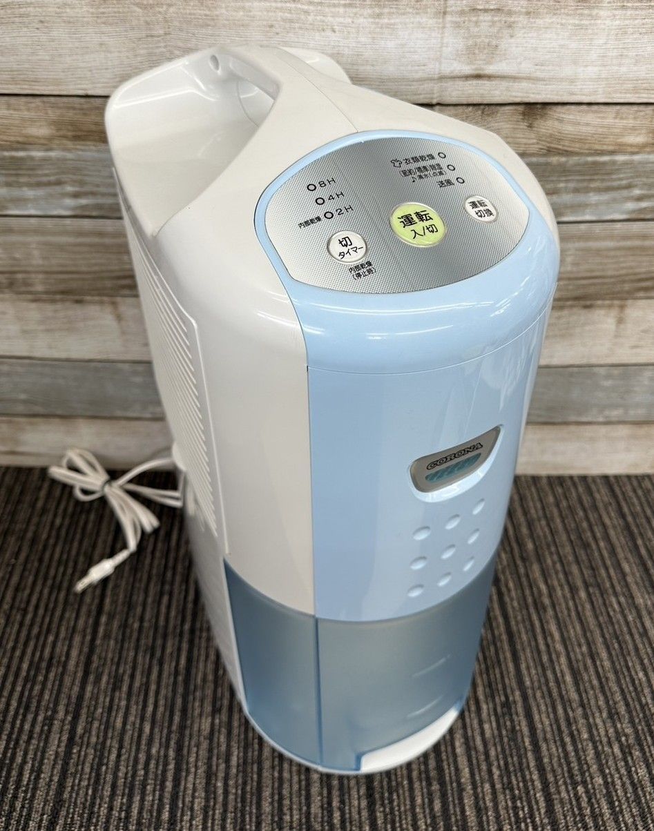 CORONA CD-P6314(W) 除湿機 コロナの衣類乾燥除湿機CD-P6314は大容量タンクで除湿性能が高い