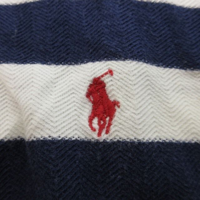 90s Ralph Lauren ホーダー マリン 長袖ポロシャツ ポロ ラルフローレン POLO RALPH LAUREN 90s ボーダー