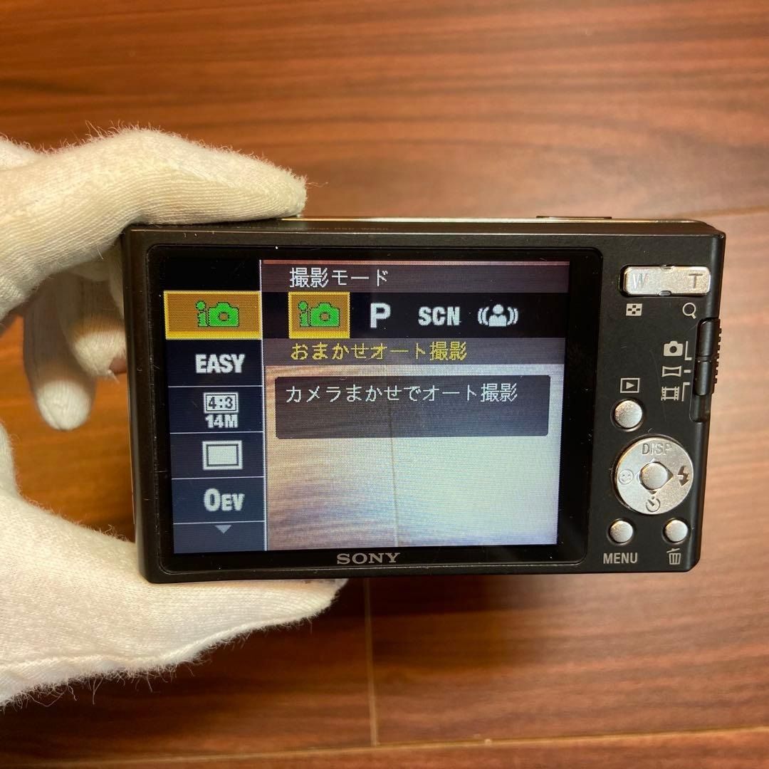 SONY Cyber-shot DSC-W550 デジカメ 4633 - メルカリ