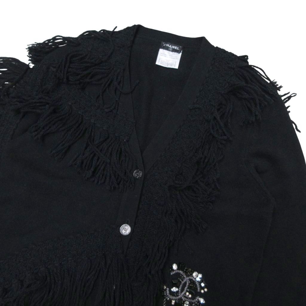 シャネル CHANEL 希少 レア 06A カシミヤ100% ココマーク