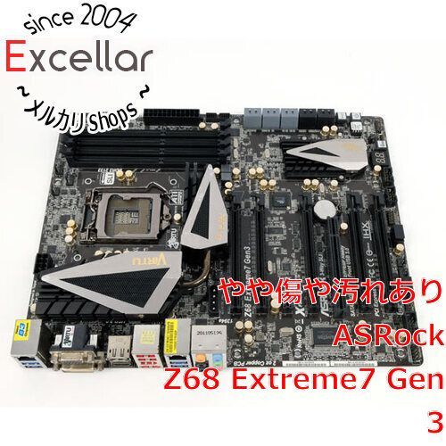 bn:16] ASRock製 ATXマザーボード Z68 Extreme7 Gen3 LGA1155 - メルカリ