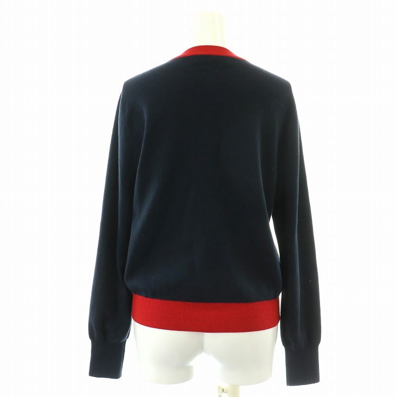 CABan ネイビーとレッドカーディガン