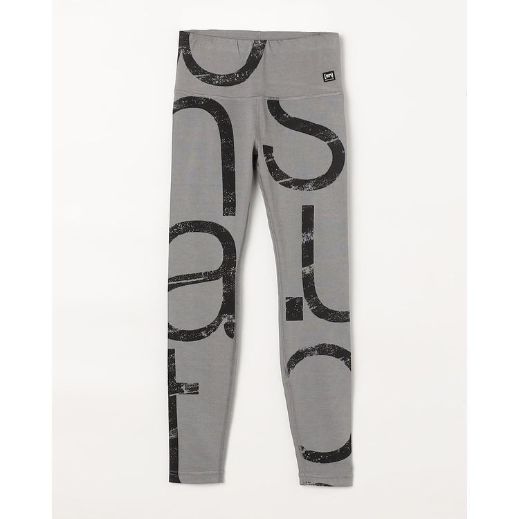 25秋冬 エスエヌ スーパーナチュラル sn super.natural レディース キャピタル ロゴ タイツ snw026330 レギンス インナー メリノウール ヨガ ピラティス フィットネス