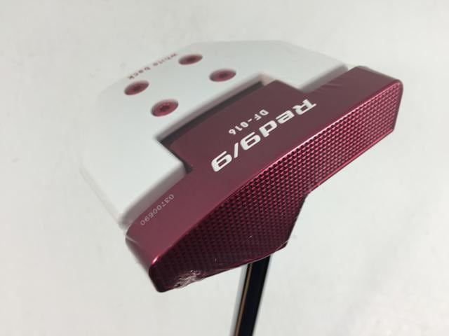 返品OK 【中古ゴルフクラブ】【未使用品】キャスコ Red9/9 DELTA-FACE 角マレット DF-016 パター 2023 KBS CT TOUR PUTTER パター
