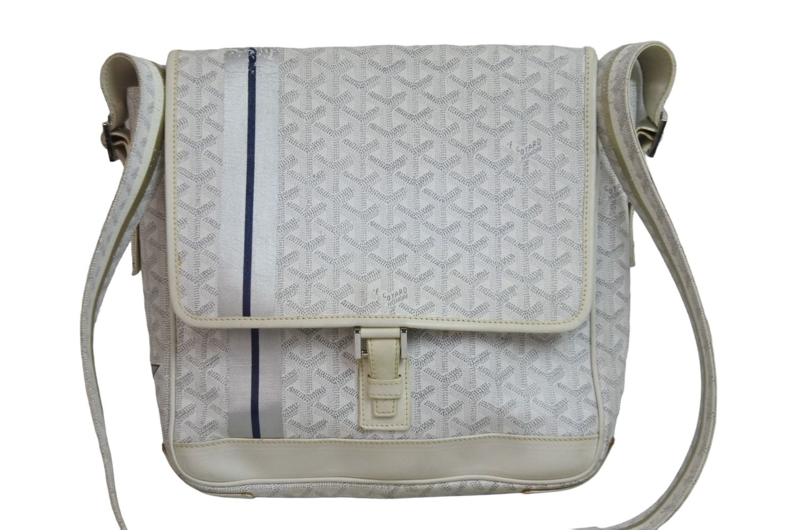 GOYARD ゴヤール ショルダーバッグ 斜め掛け グランブルーMM PVC 