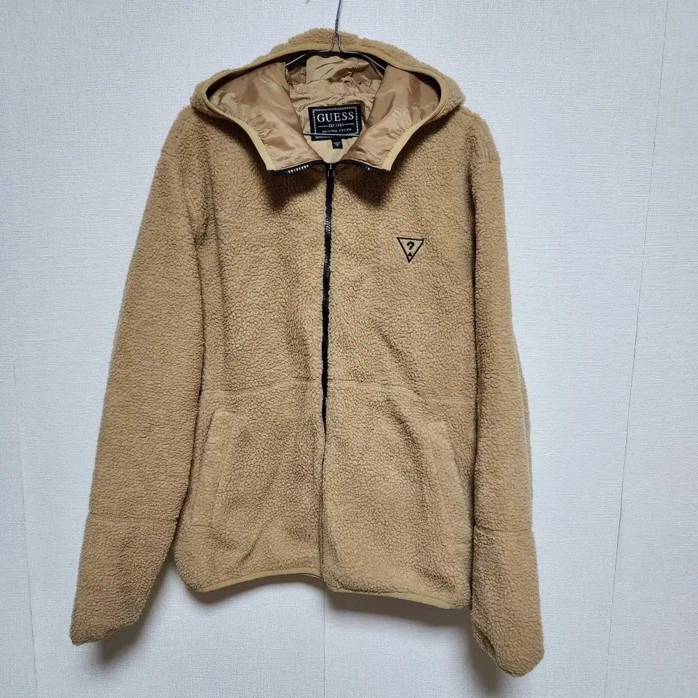 【雷市場（ポンジャン）商品韓国直送】 GUESS(ゲス) メンズ ボア フードジャケット 105XL @ 9944