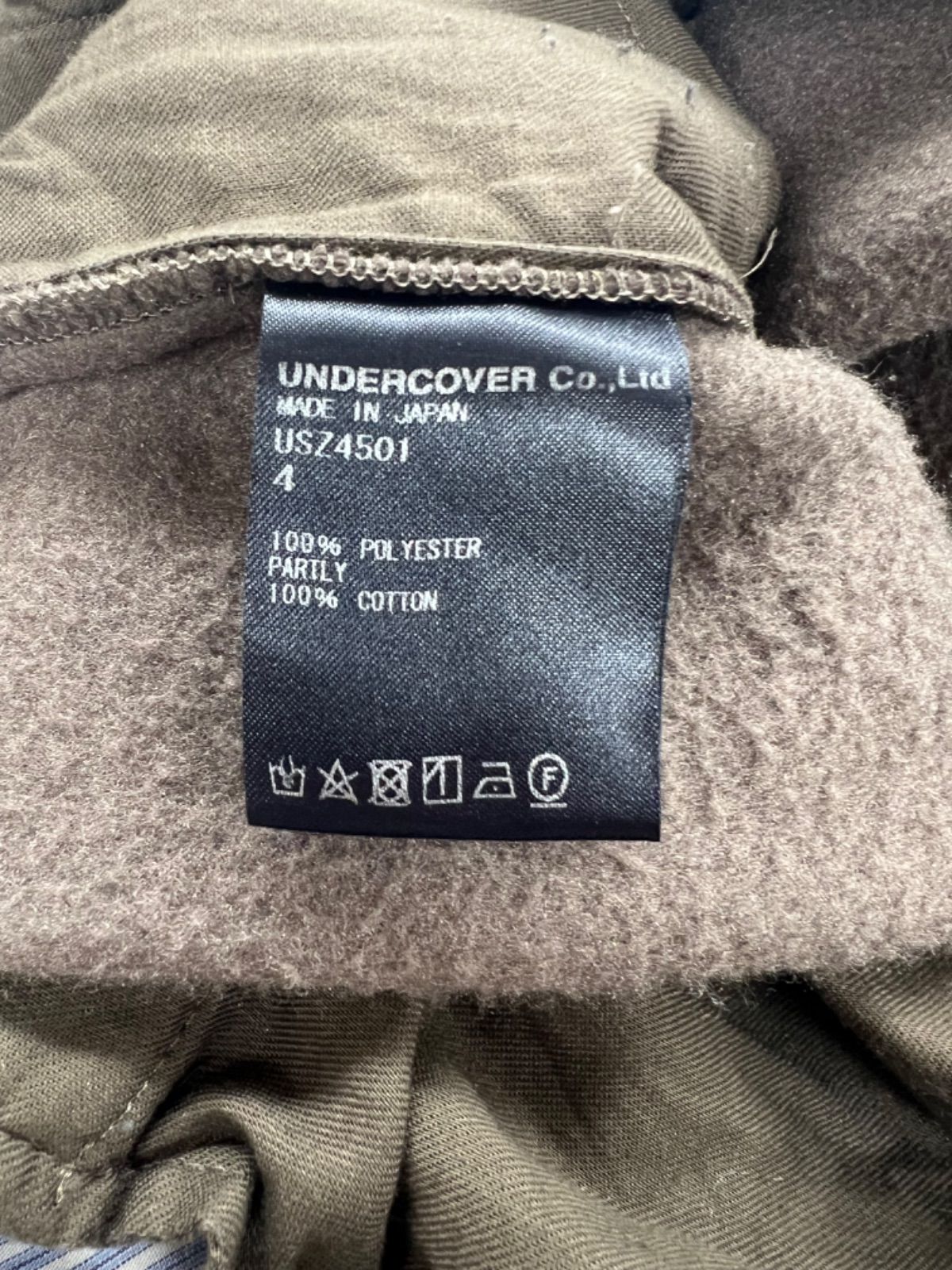 The shepherd undercover フリースカーゴパンツ サイズ3 The shepherd undercover フリースカーゴパンツ サイズ3