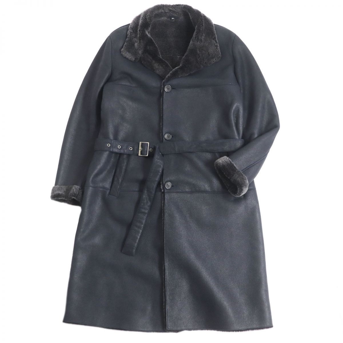 美品□黒タグ GIORGIO ARMANI/ジョルジオアルマーニ ベルテッド