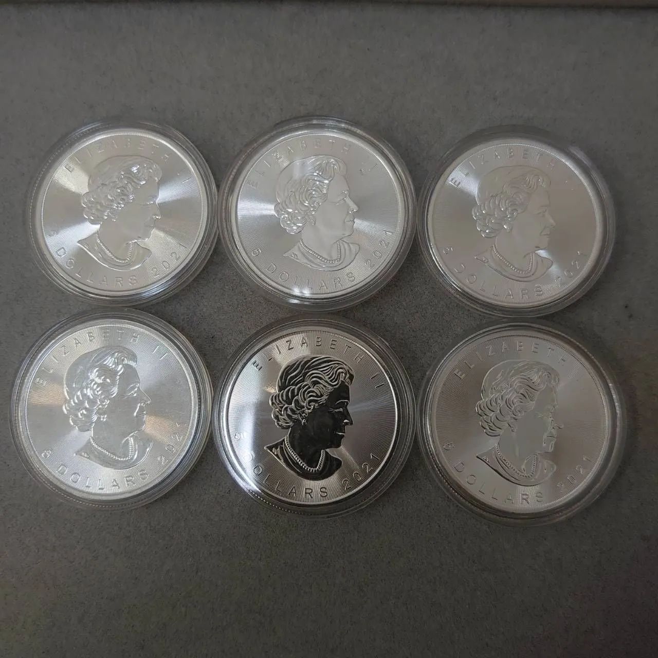 1オンス銀貨　6枚セット 1オンス銀貨 6枚セット