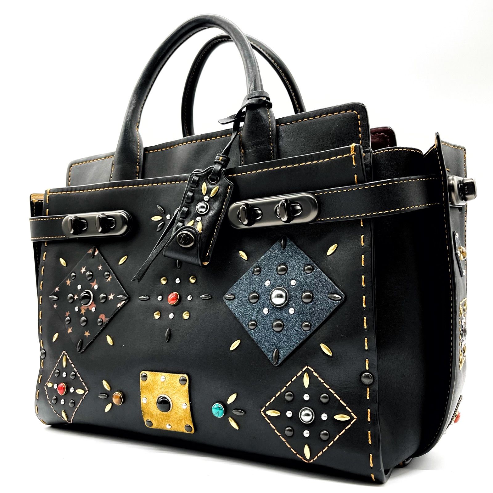 入手困難<!-利用不可文字-!>COACH コーチ ショルダーバッグ 2way 