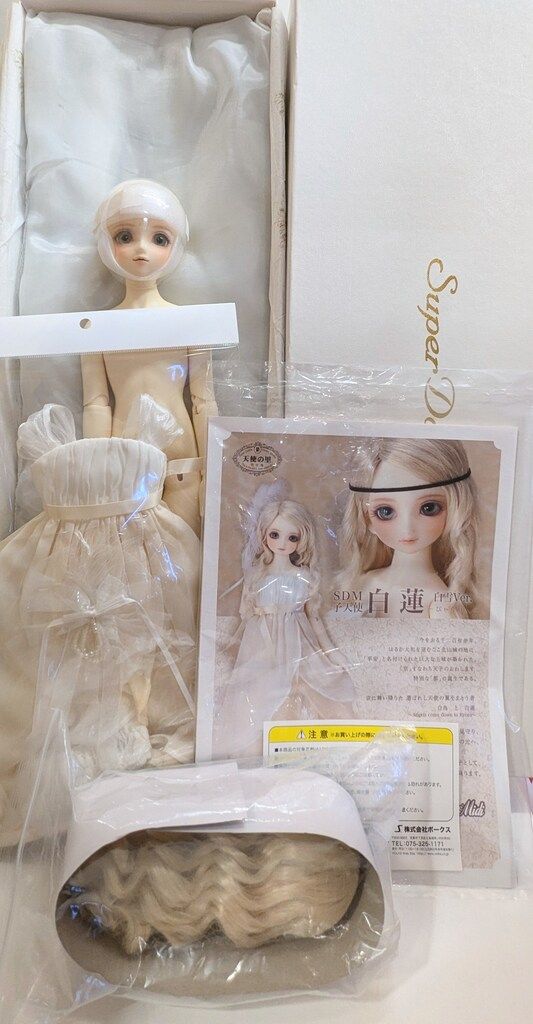 ボークス SDM子天使 白蓮 白雪ver.
