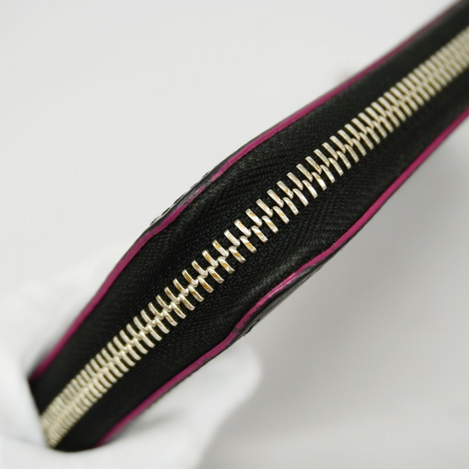 LV☆ジッピーウォレット エピ ノワールピンクブラック 極美品】 ルイ