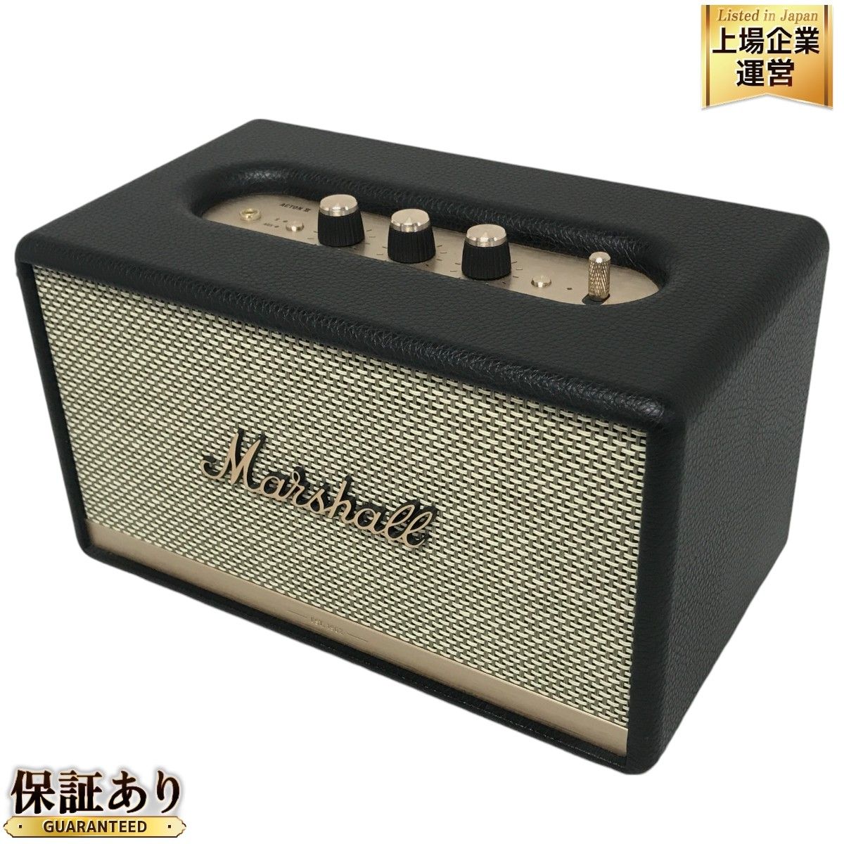 Marshall ACTON II Bluetooth ポータブル ワイヤレス スピーカー マーシャル 音響 F9282353 - メルカリ