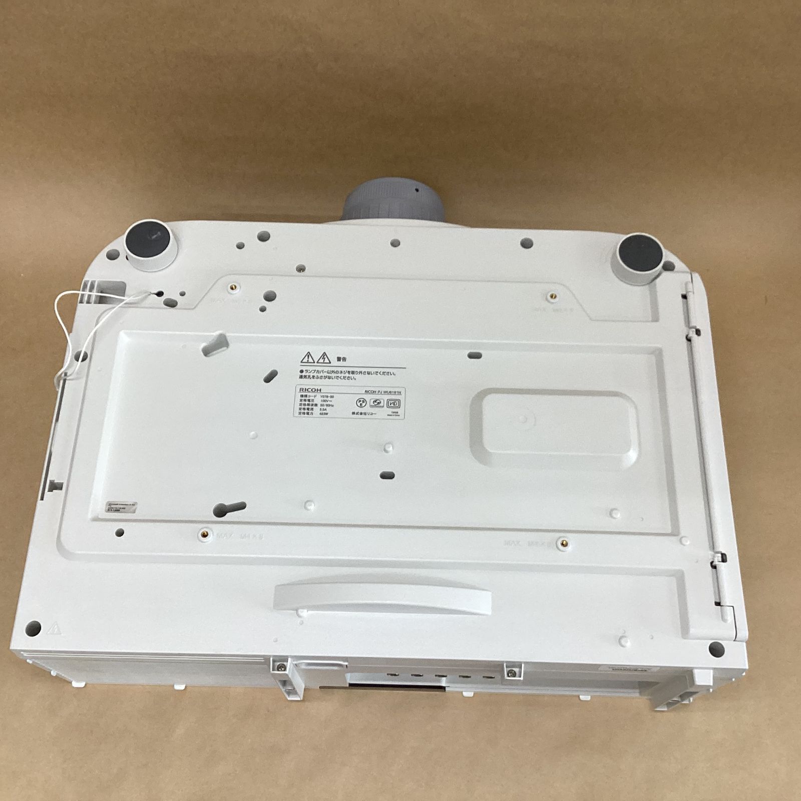 ランプ使用1時間 RICOH 業務用プロジェクター PJ WU6181N 6200ルーメン
