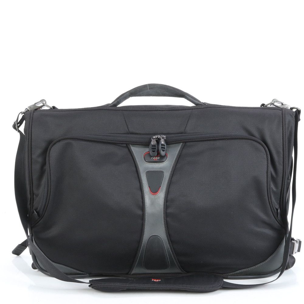 【希少】TUMI トゥミ オールレザー ガーメントバッグ 2WAY 美品 TUMI トゥミ トレーサータグ付 2WAY ガーメント 斜め掛け