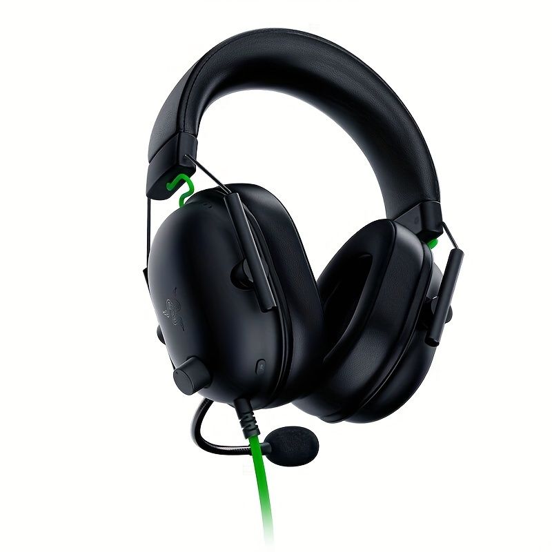 Razer BlackShark V2 X ゲーミングヘッドセット 7.1 サラウンドサウンド 50mm ドライバ メモリーフォームクッション USB 3.5mm オーディオジャック 防水なし PC スイッチ用 - 大人向けのゲームヘッドフォン