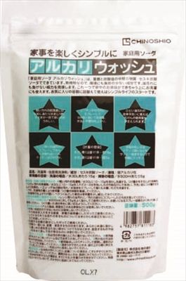 【まとめ買い-24点セット】アルカリウォッシュ ５００ｇ 【 ちのしお社 】 【 住居洗剤・重曹 】