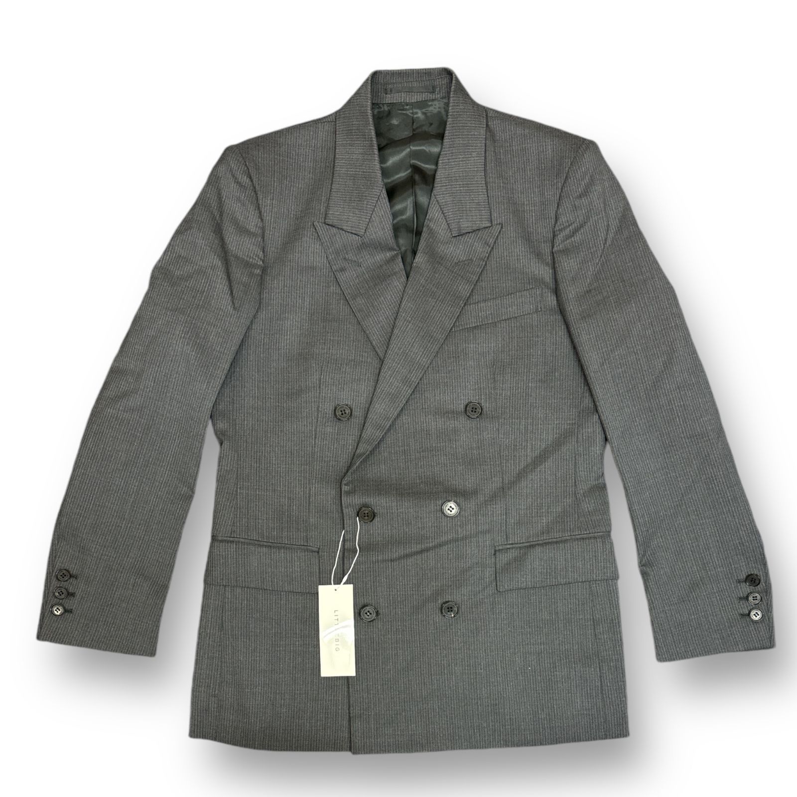 LITTLEBIG ストライプ ダブルブレストジャケット littlebig ダブル