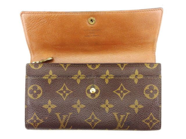 ルイ ヴィトン 長財布 ファスナー付き長財布 ポシェットポルト