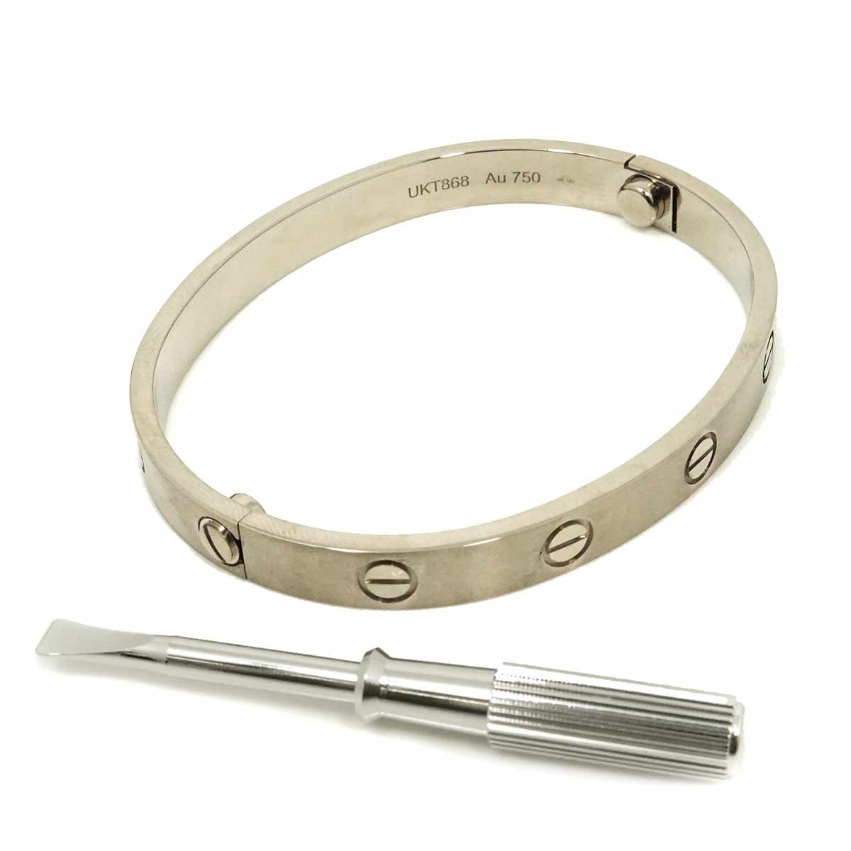 カルティエ Cartier ラブ ブレス #16 K18 WG 750 ブレスレット