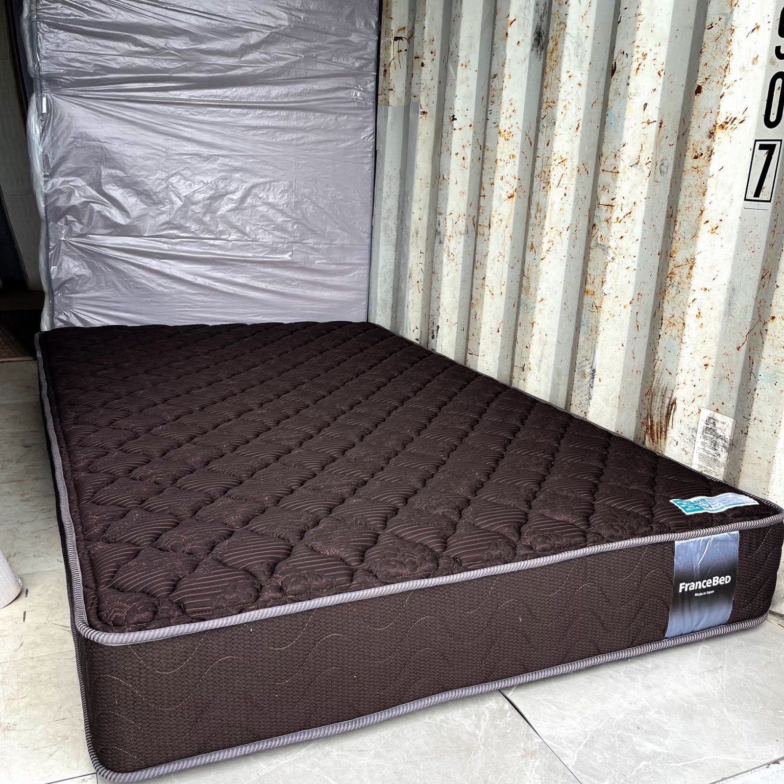 取付無料！フランスベッド ハイジェニックPW ダークブラウンセミダブルマットレス 取付無料！フランスベッド ハイジェニックPW ダークブラウン