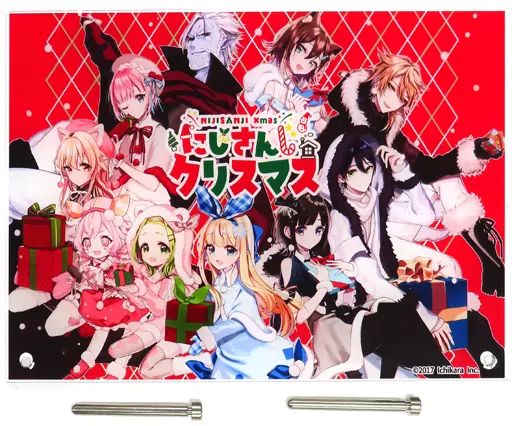 アクリルスタンド アクリルパネル 二期生 B5アクリルパネル バーチャルYouTuber にじさんじクリスマス2018